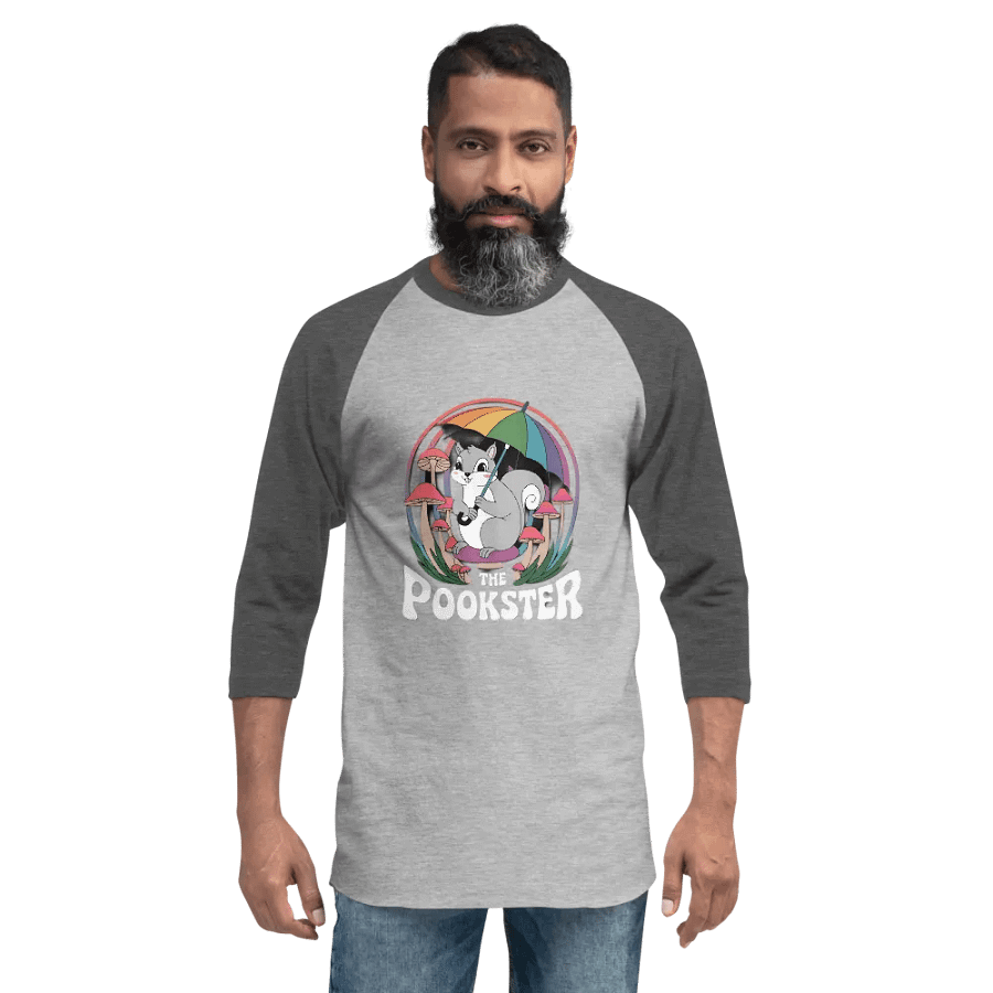 The Pookster's Mushroom Adventure Raglan Tee product image (2)