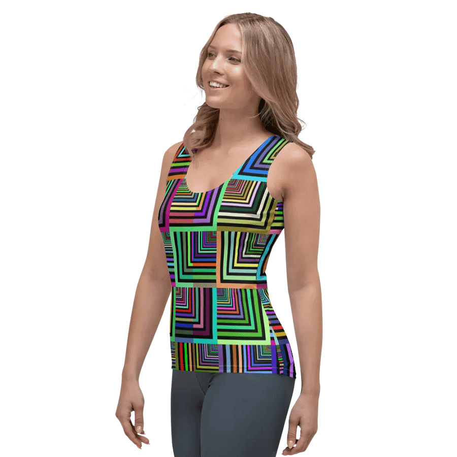Cubed Tank Top product image (3)