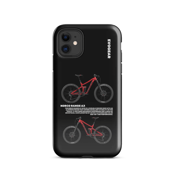 Black Norco Range A3 iPhone Case product image (2)