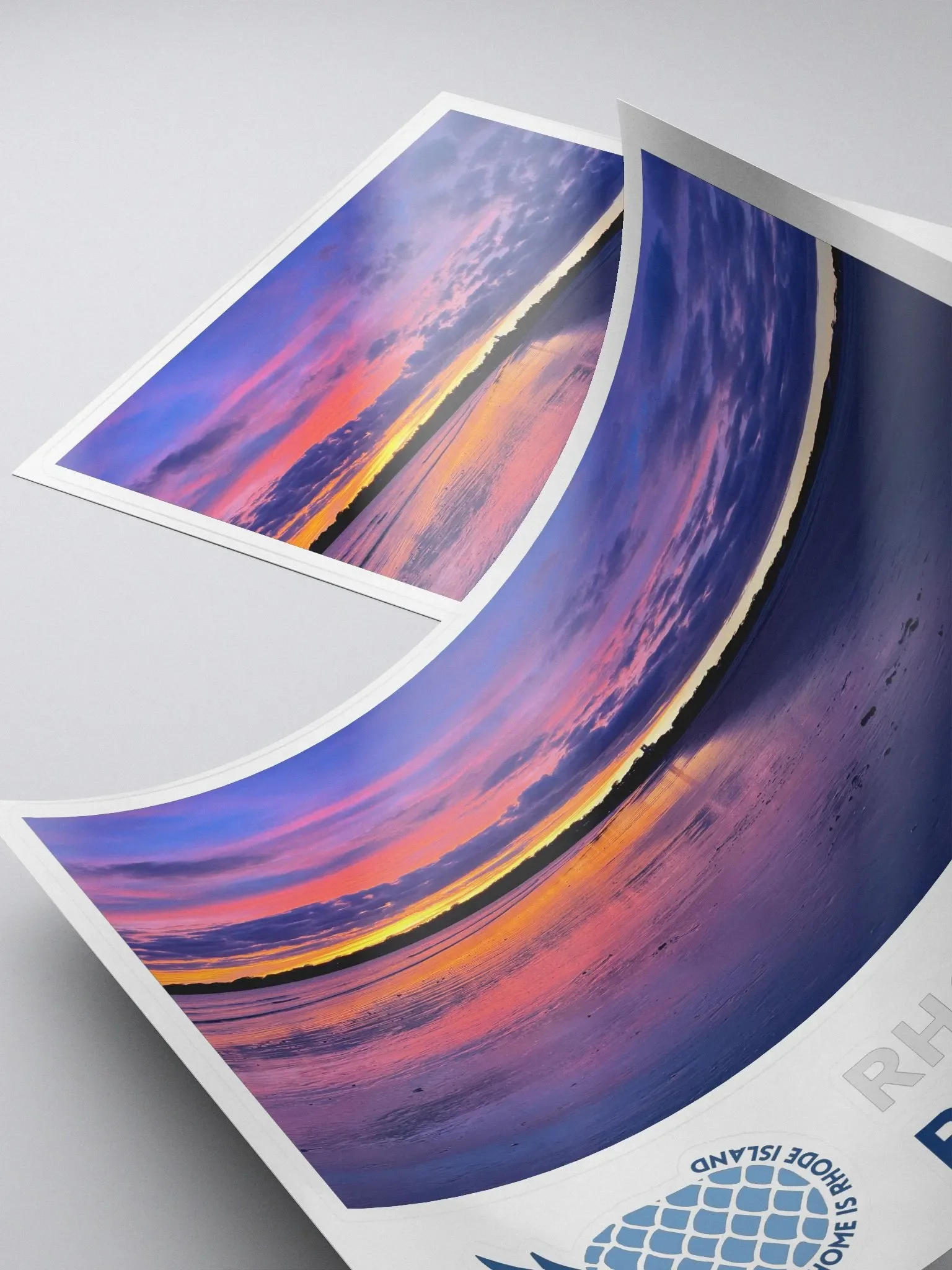 The Ocean State Series: Sachuest Sunset Sticker Pack product image (4)