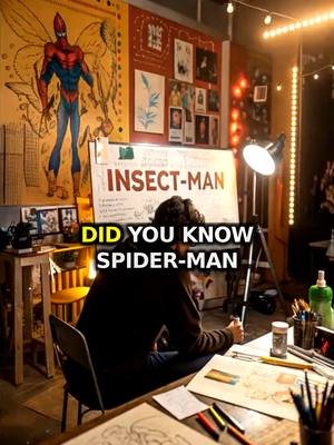 Spider-Man almost became Insect Man. One choice gave us wall-crawls, spider-sense, and Marvel's top hero. #fyp #SpiderMan #MarvelHistory