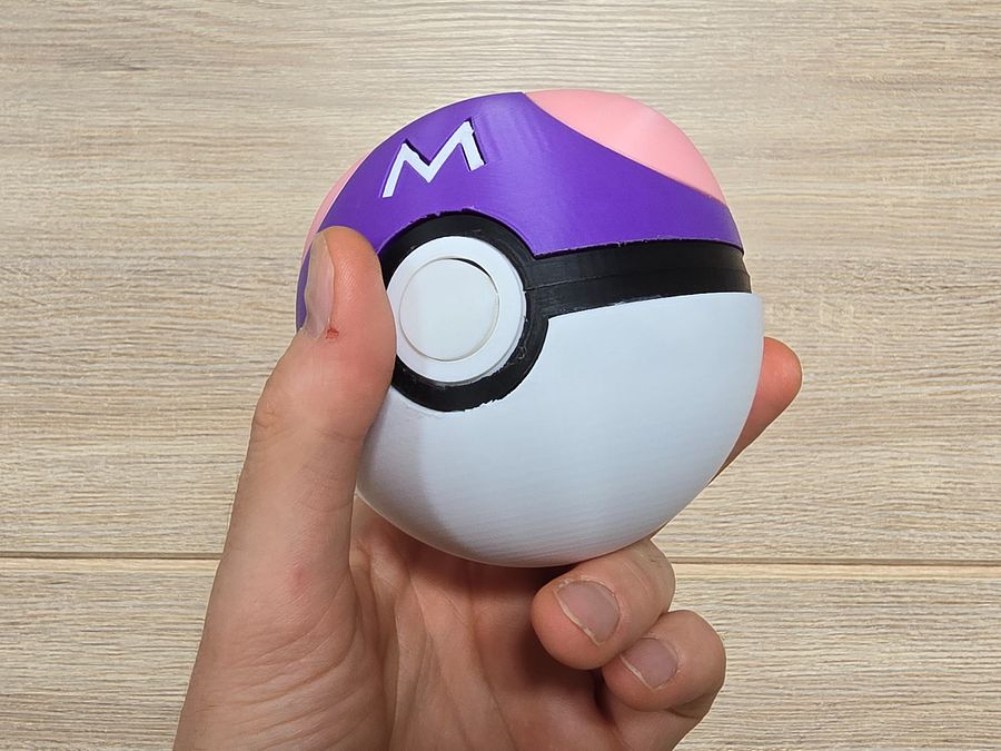 3D Printed Fan Made Pokemon Masterball & Mew set product image (3)