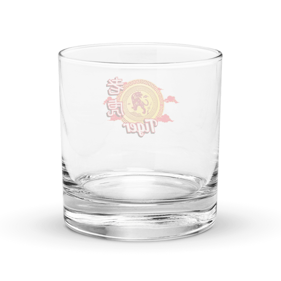Tiger - Chinese Zodiac Rocks Glass product image (4)