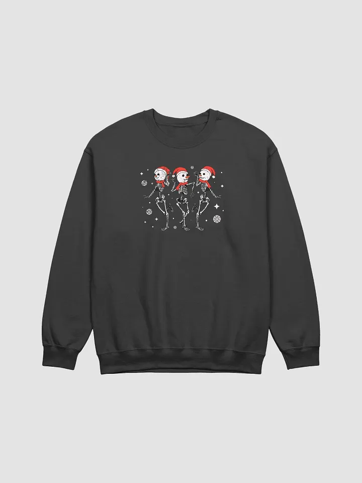 Dancing Skeleton Snowman Sweatshirt 3549 product image (2)