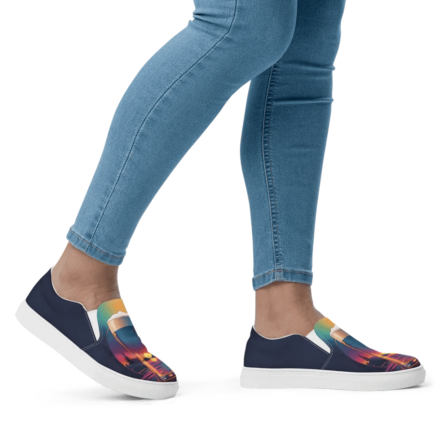 Beer Sunset Slip on Shoes product image (11)