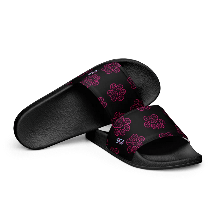 Neon Pawprint Women's Slides product image (9)