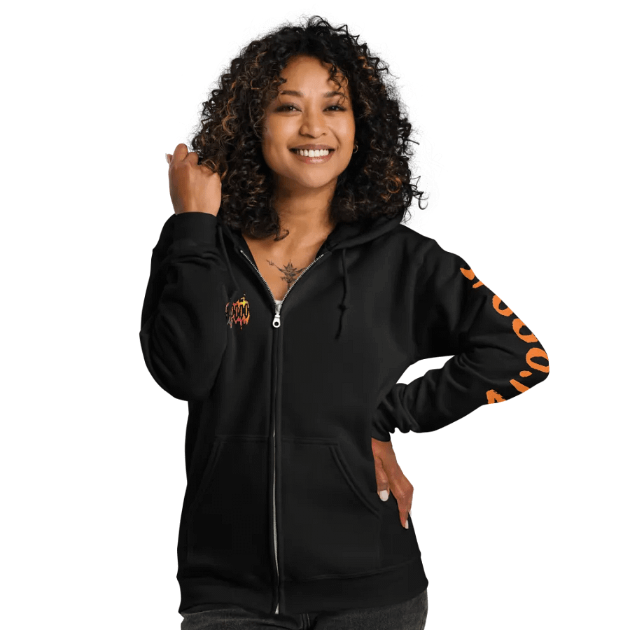 Spooo Rainbow Zip-Up Hoodie product image (5)