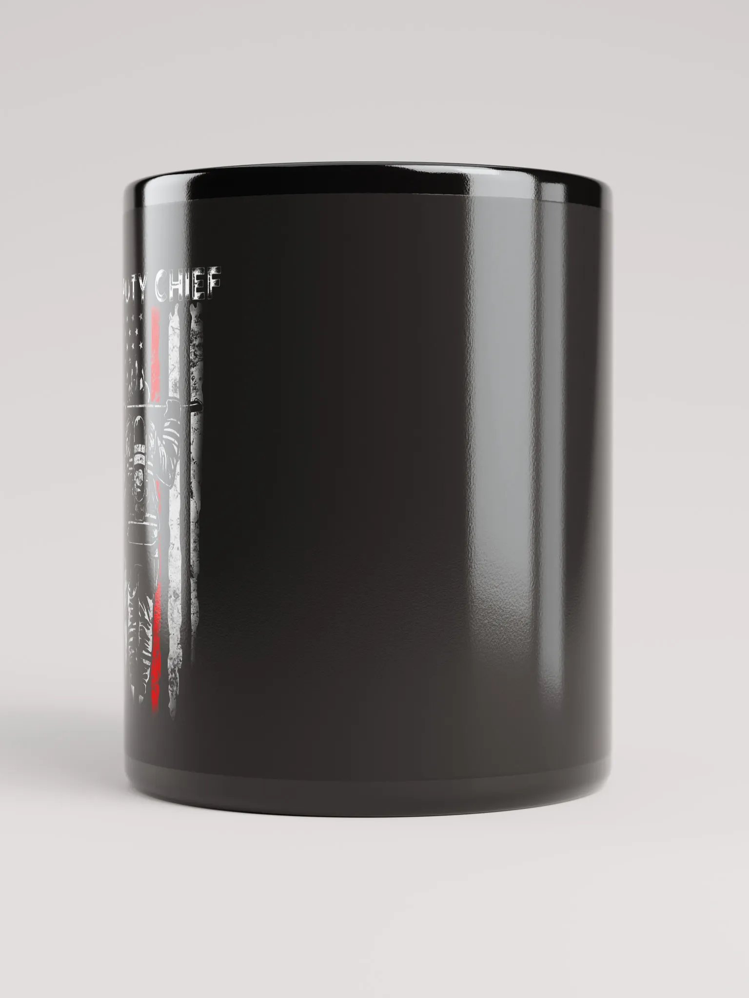Deputy Chief Fire Department - Black Mug product image (3)