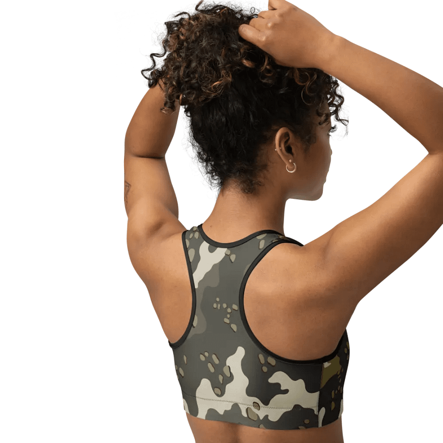 Camouflage Chic Sports Bra product image (10)