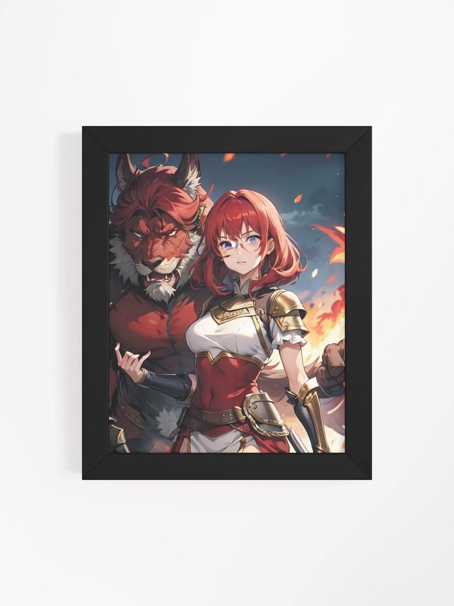 Red K Warrior Poster w/ Frame product image (4)