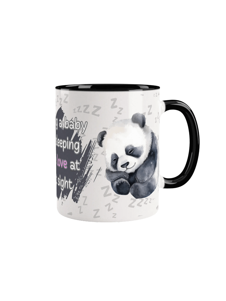 Sleeping Baby Panda Ceramic Mug product image (1)