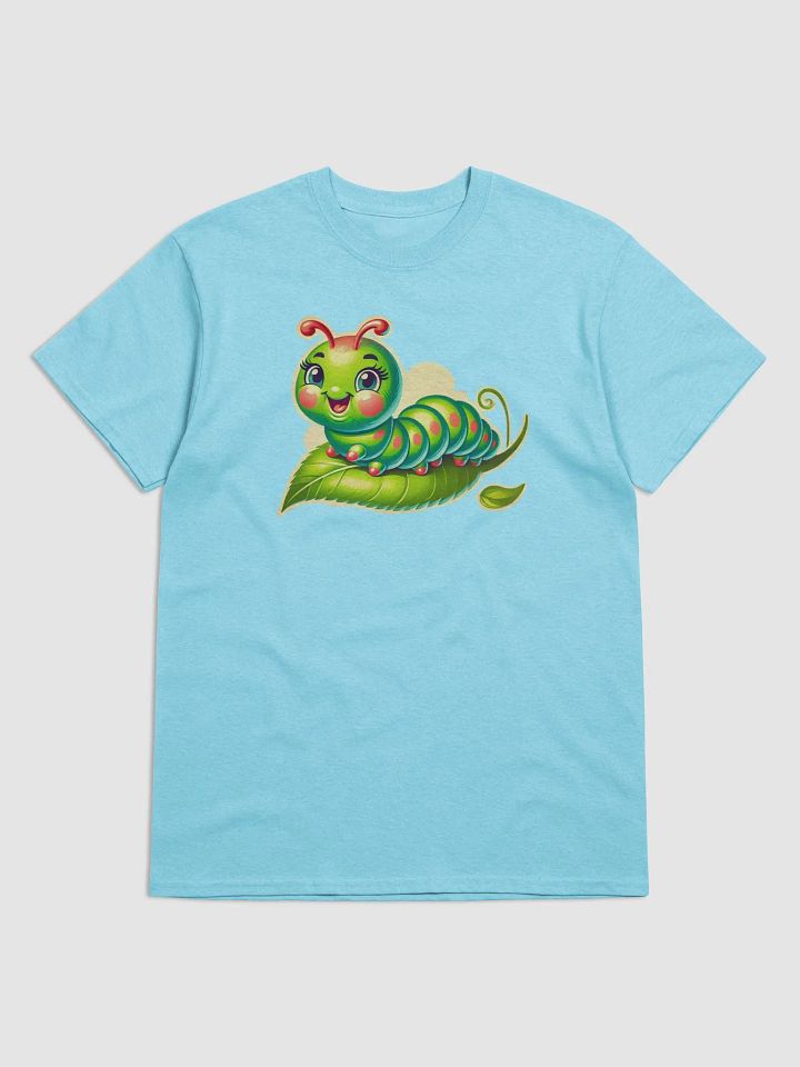 Cheerful Caterpillar Adult Unisex T-Shirt product image (38)