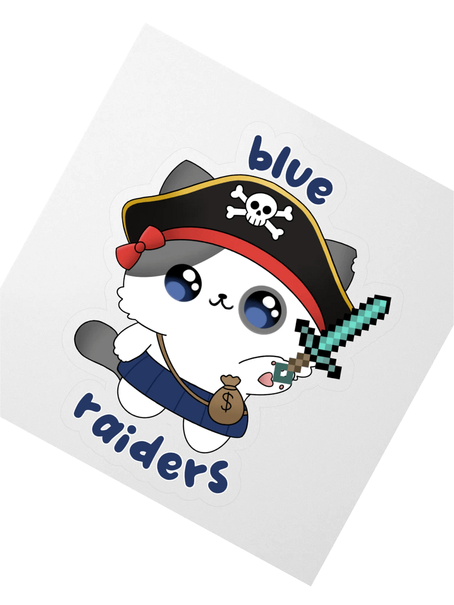 Blue Team logo sticker product image (2)