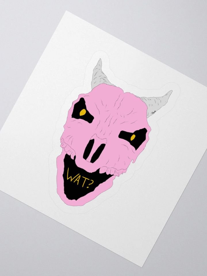 WAT? Emote Sticker product image (6)