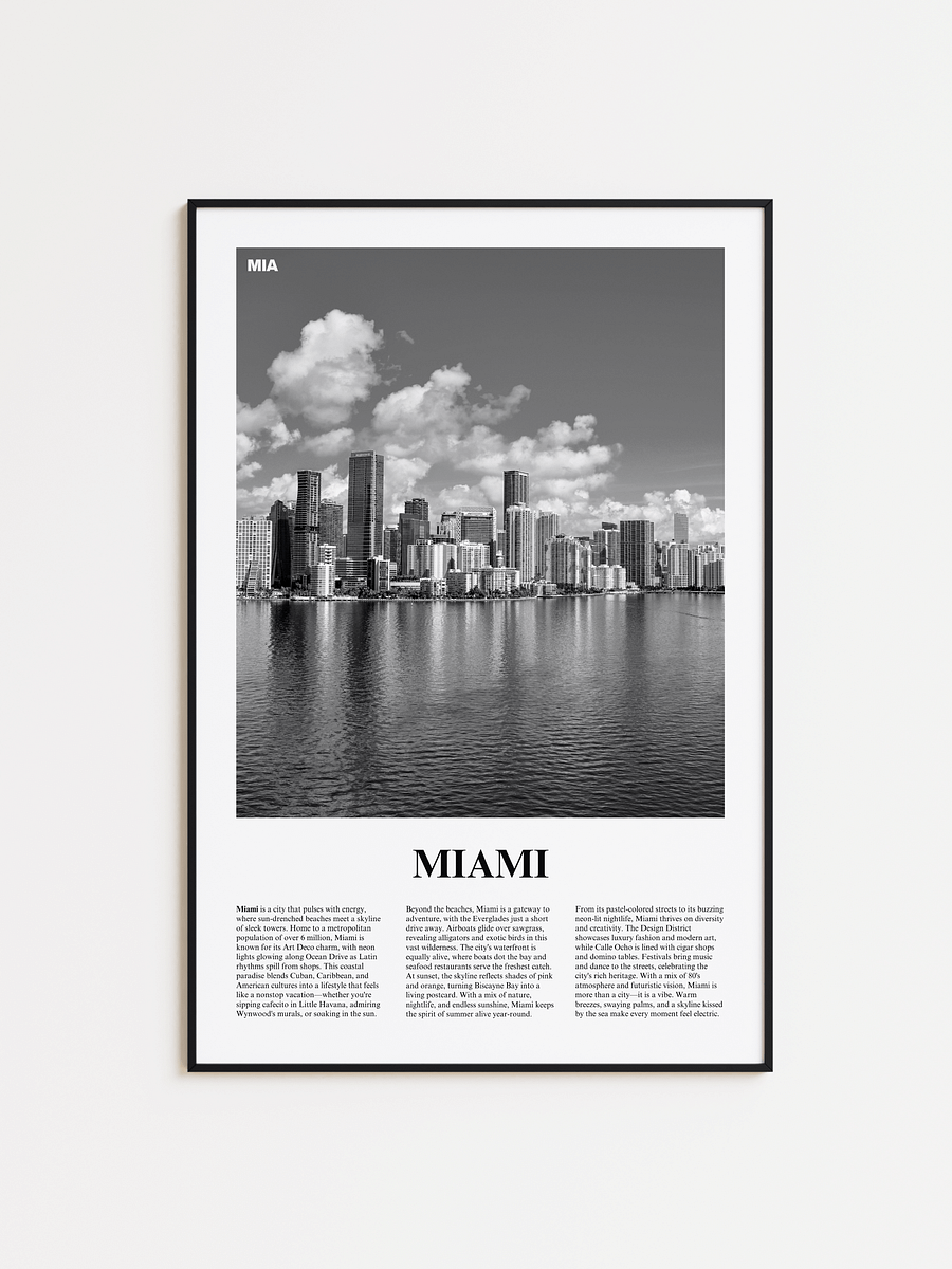 Miami 02 Newspaper Poster product image (1)