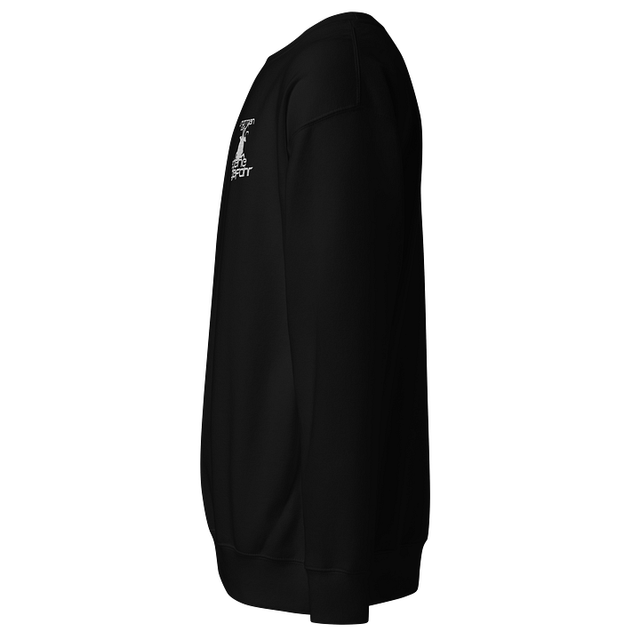 Umarmung gefährlich - Sweatshirt mit weißem Design product image (2)