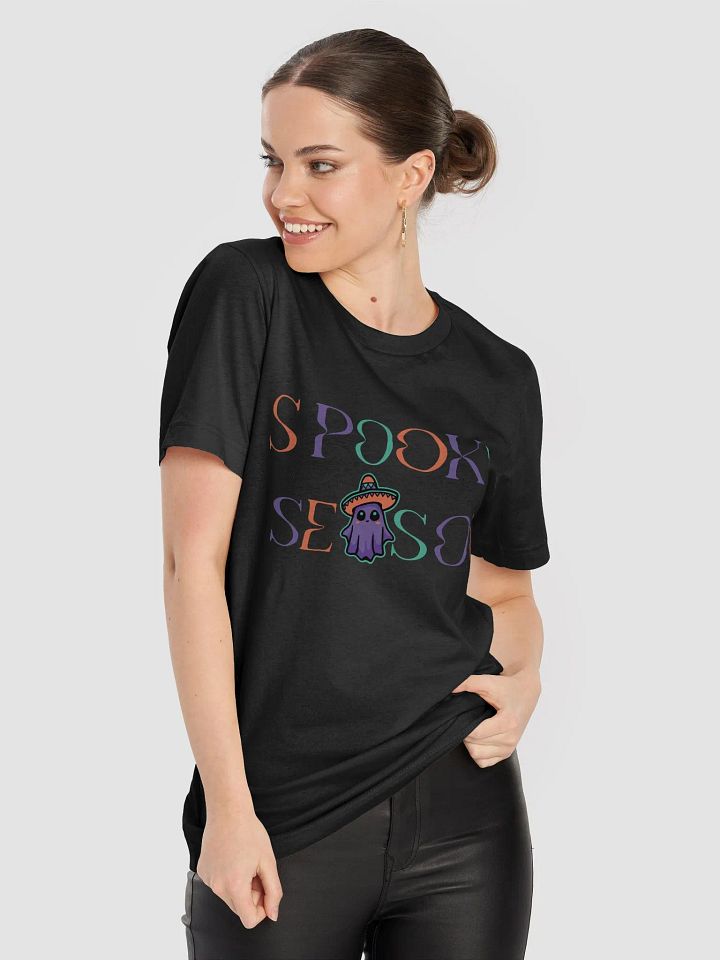 Spooky Season Sombrero Ghost Colorful Supersoft Classic Fit T-Shirt product image (2)