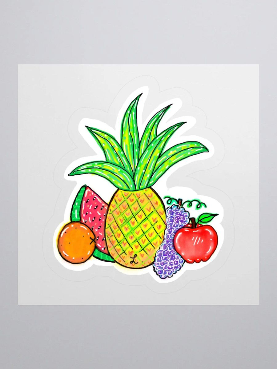 Fruity Fun Kiss Cut Stickers product image (1)