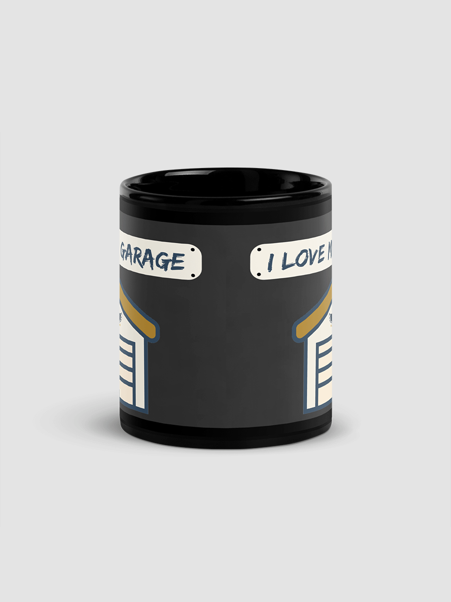 I Love My Garage - mug - black - slate product image (2)