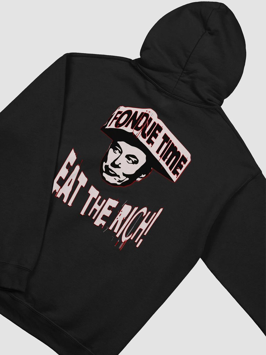 Eat the Rich - Fondue Time Hoodie Black product image (3)