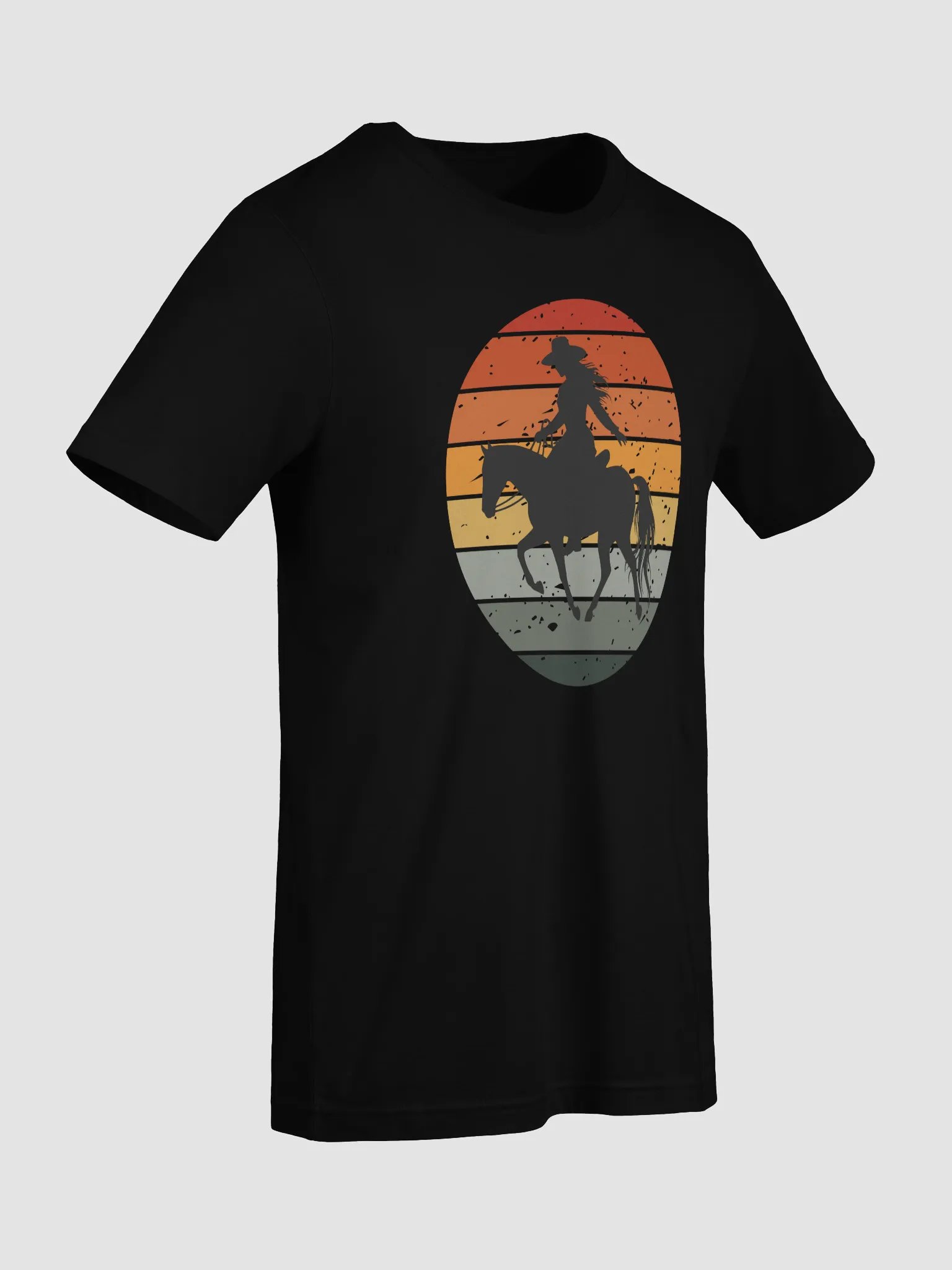 Cowgirl Sunset Funky Bella Canvas Tee product image (83)