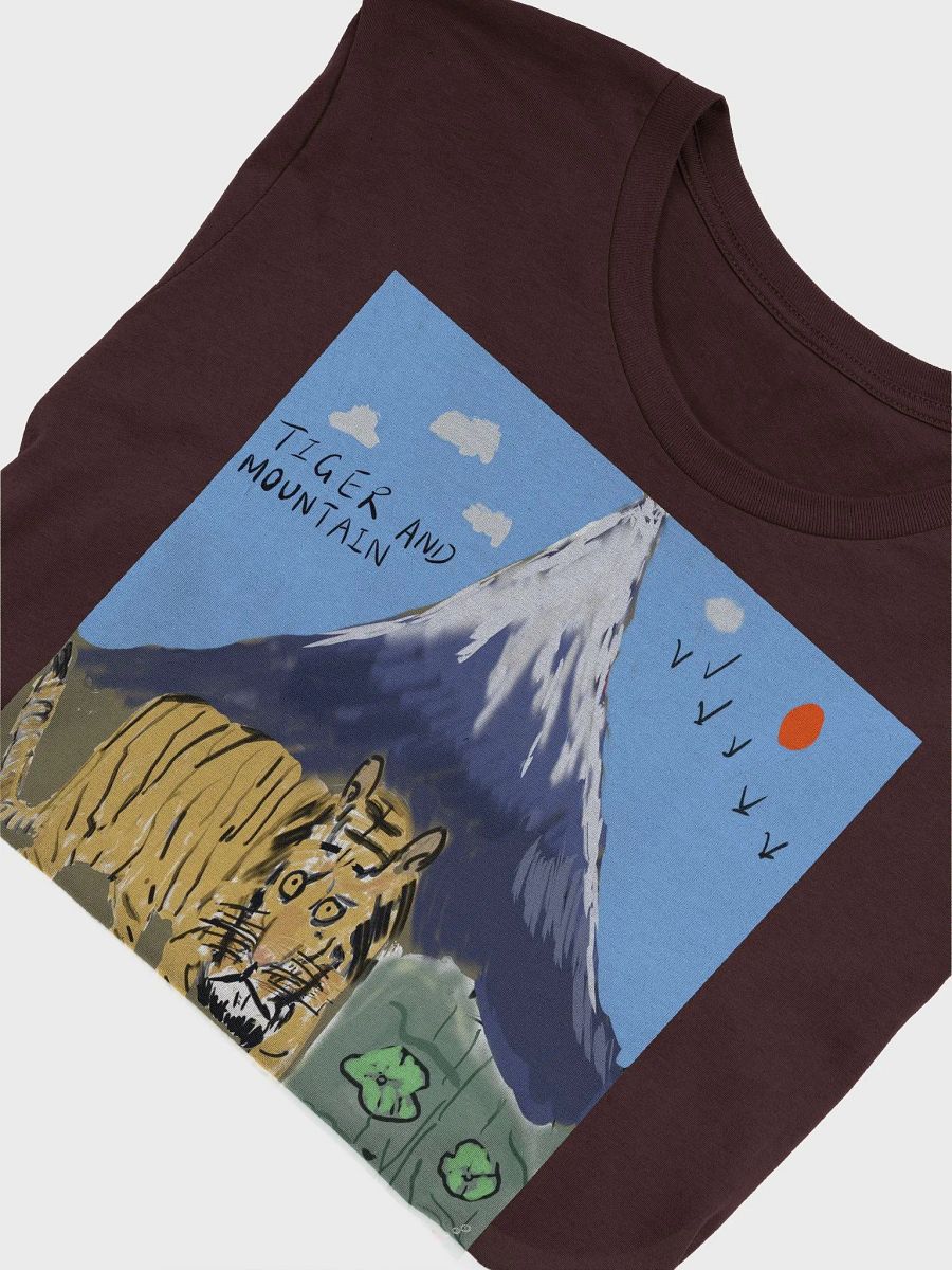 Bella+Canvas Supersoft T-Shirt: tiger and mountain product image (49)