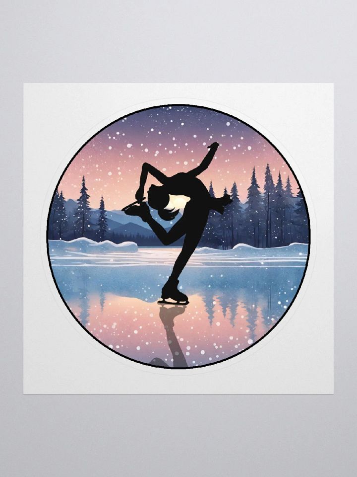 Ice Queen Lay Back Sticker product image (1)