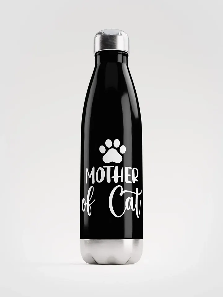 MOTHER of Cat Stainless Steel Water Bottle product image (1)
