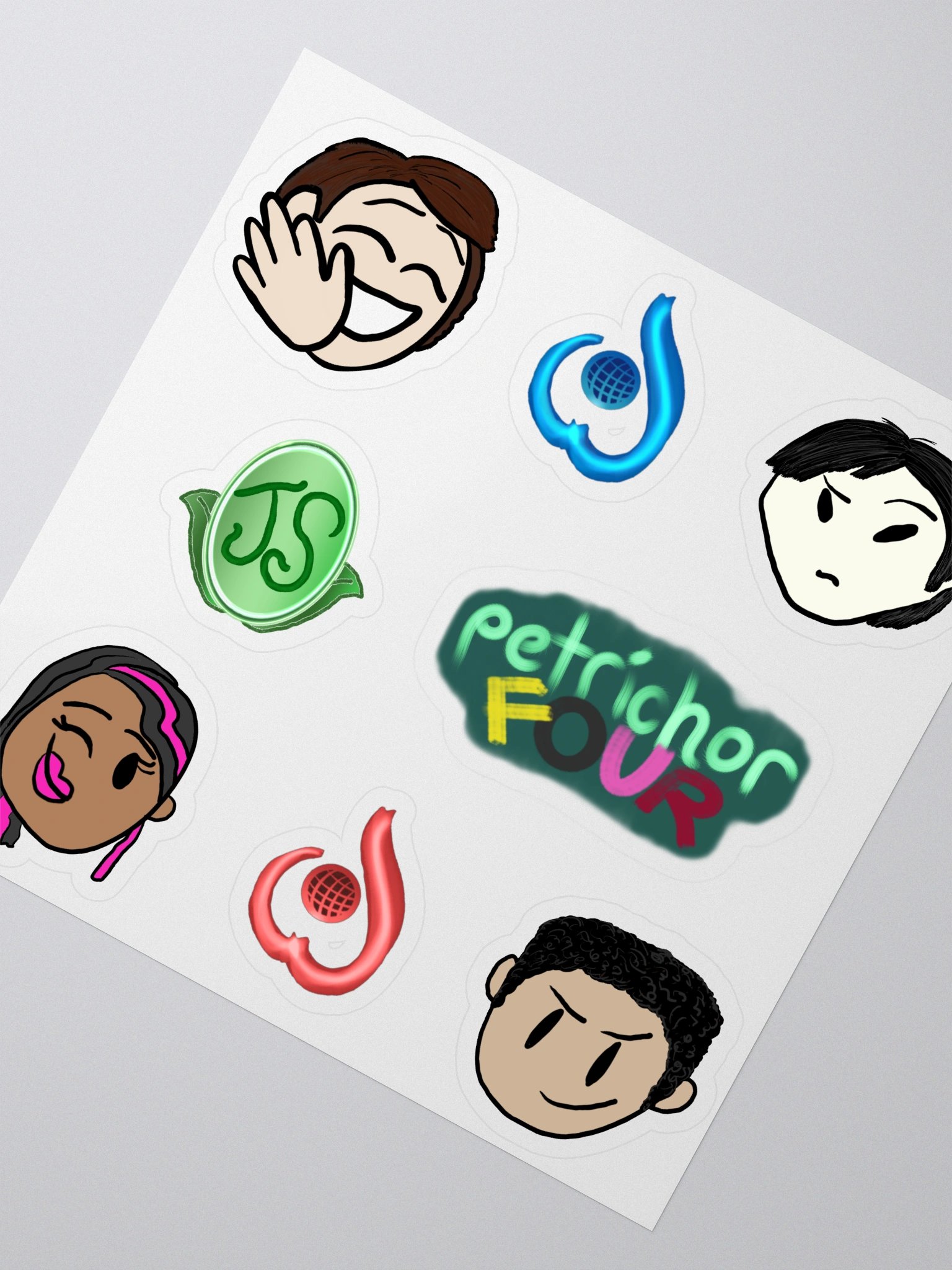 Petrichor Four Stickers product image (2)