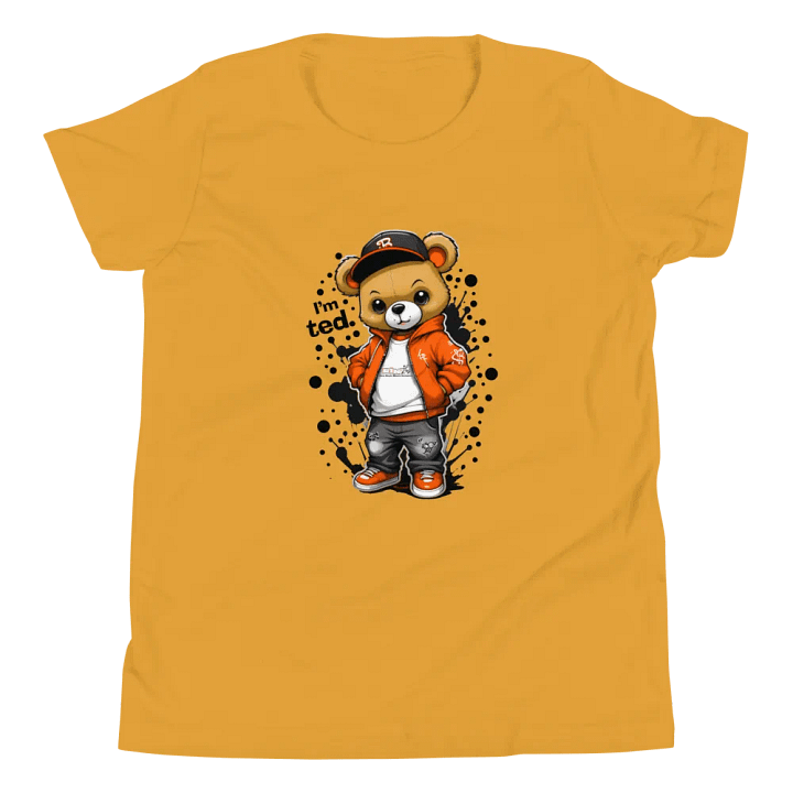 I'm Ted Confident Teddy Bear Youth Tee product image (1)