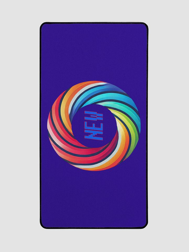 Vibrant Swirl Desk Mat product image (1)