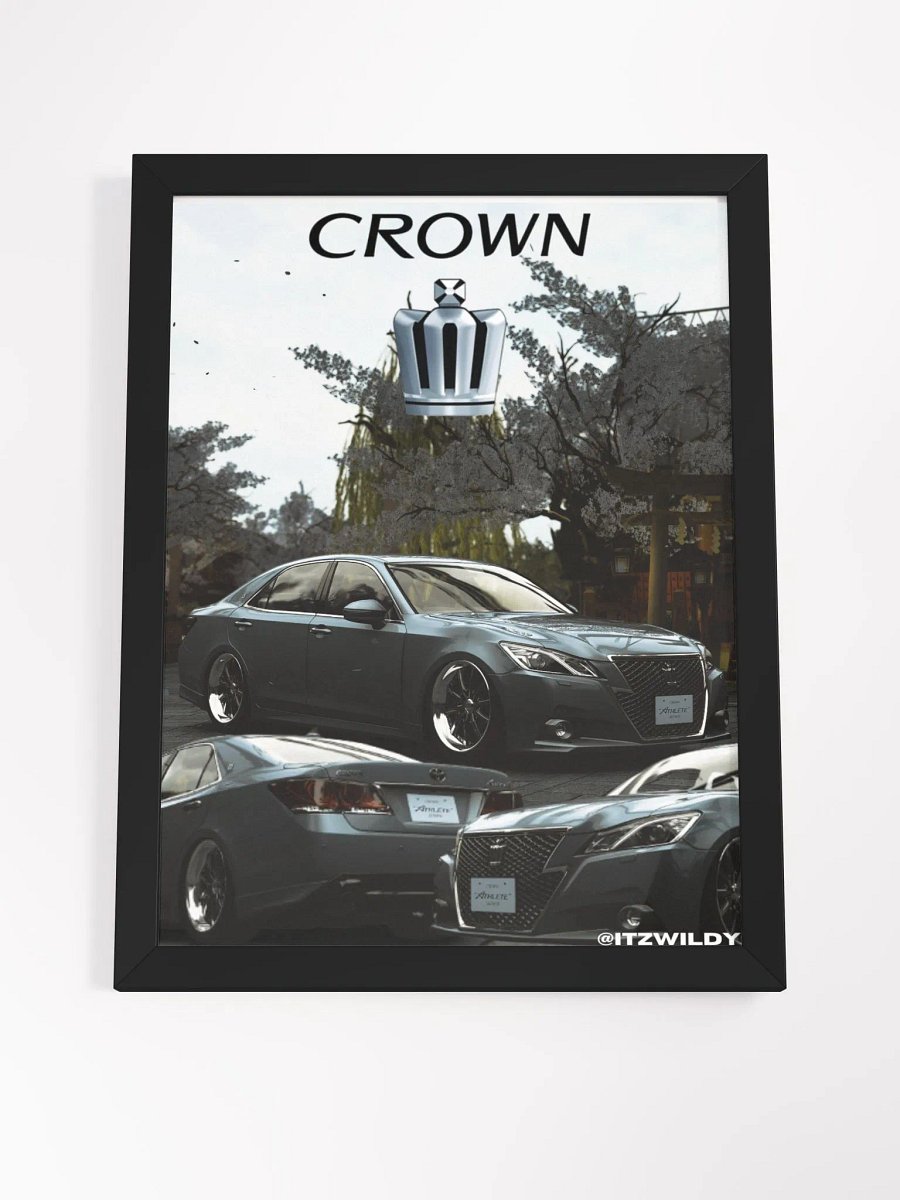 JDM Legends Toyota Crown Sedan Deluxe Poster product image (4)