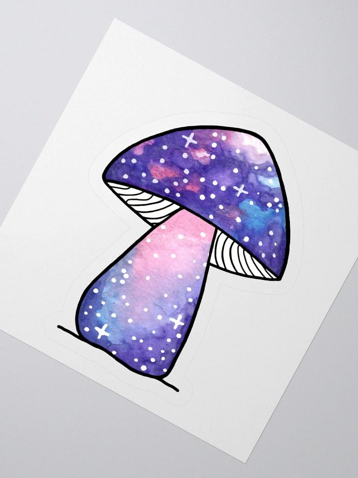 Space Mushie 1 Sticker product image (5)
