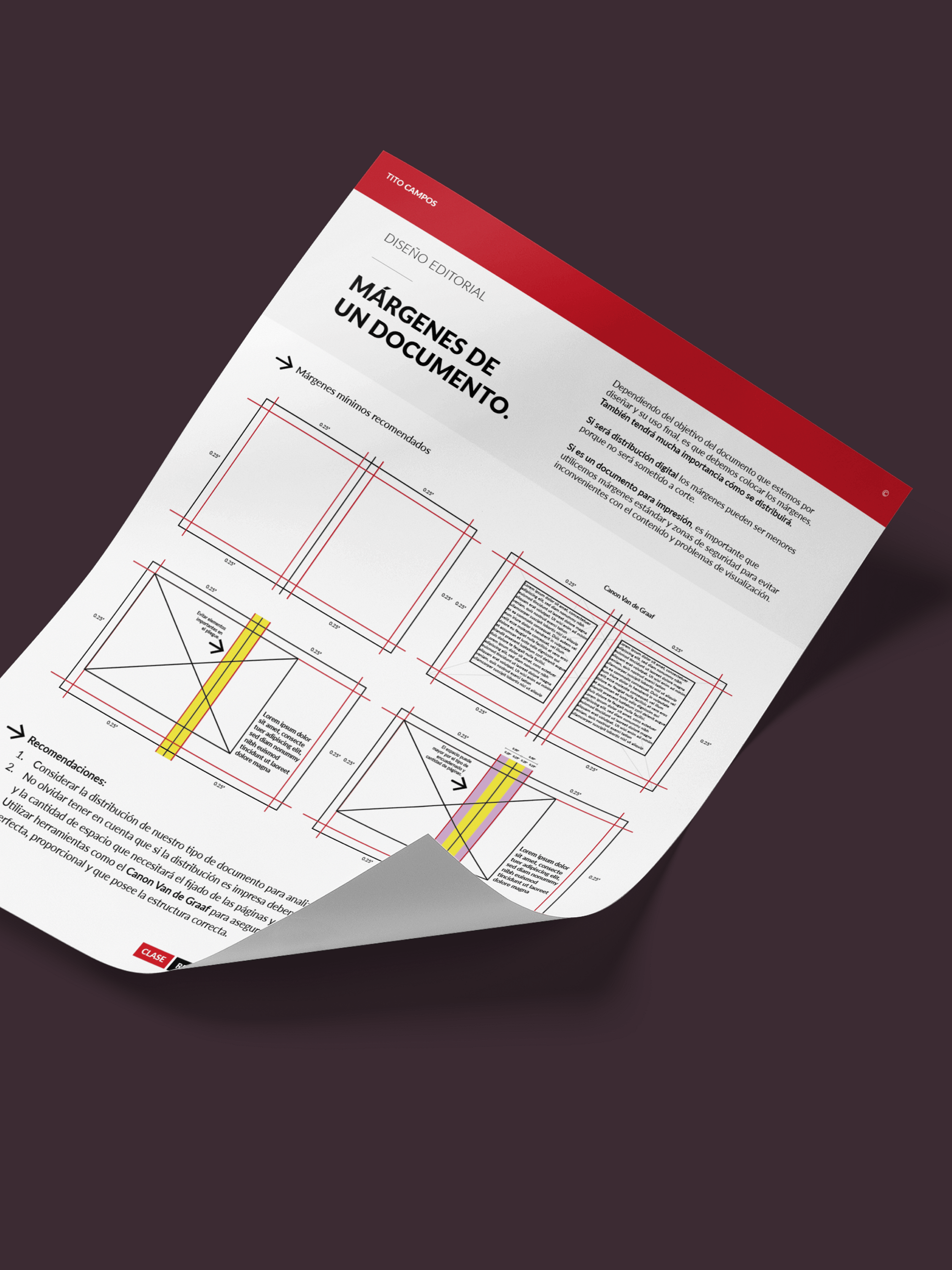 Márgenes de un Documento – PDF – MATERIAL DE CLASE product image (1)