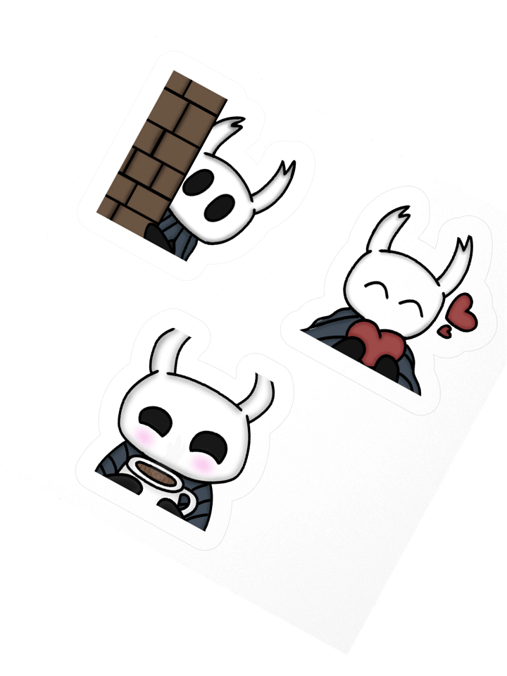 hollow knight stickers product image (6)
