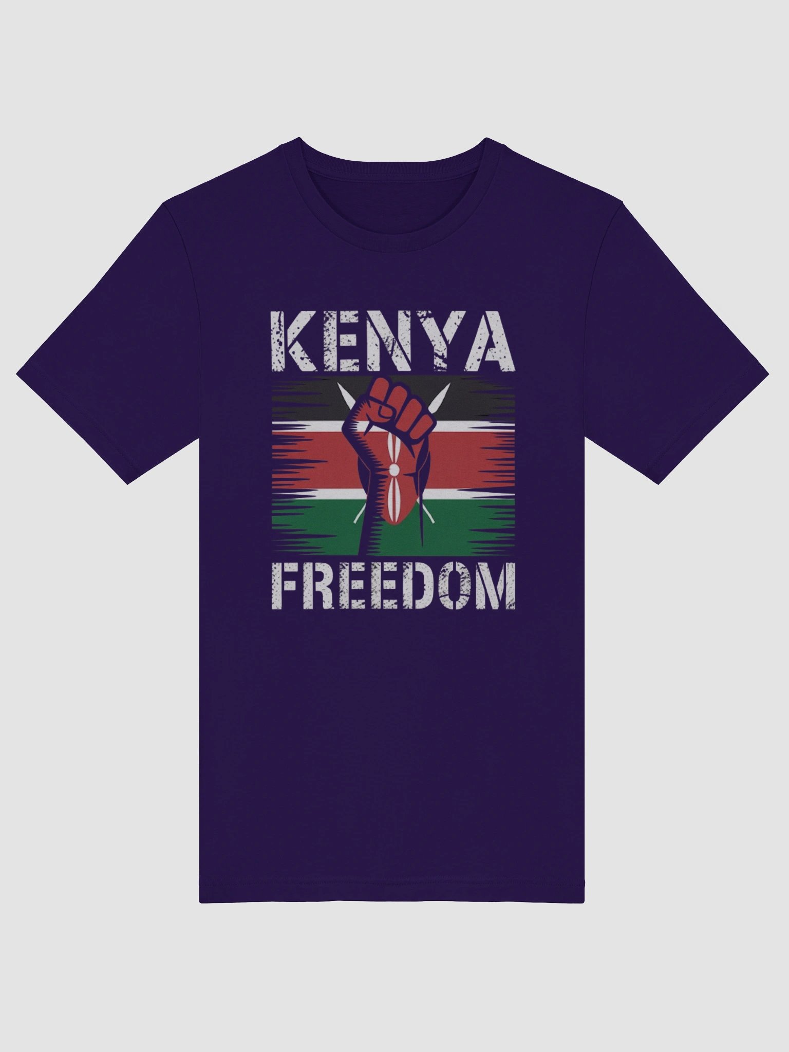 Kenya Flag Freedom Kenyan Nairobi East Africa Supersoft T-shirt product image (45)