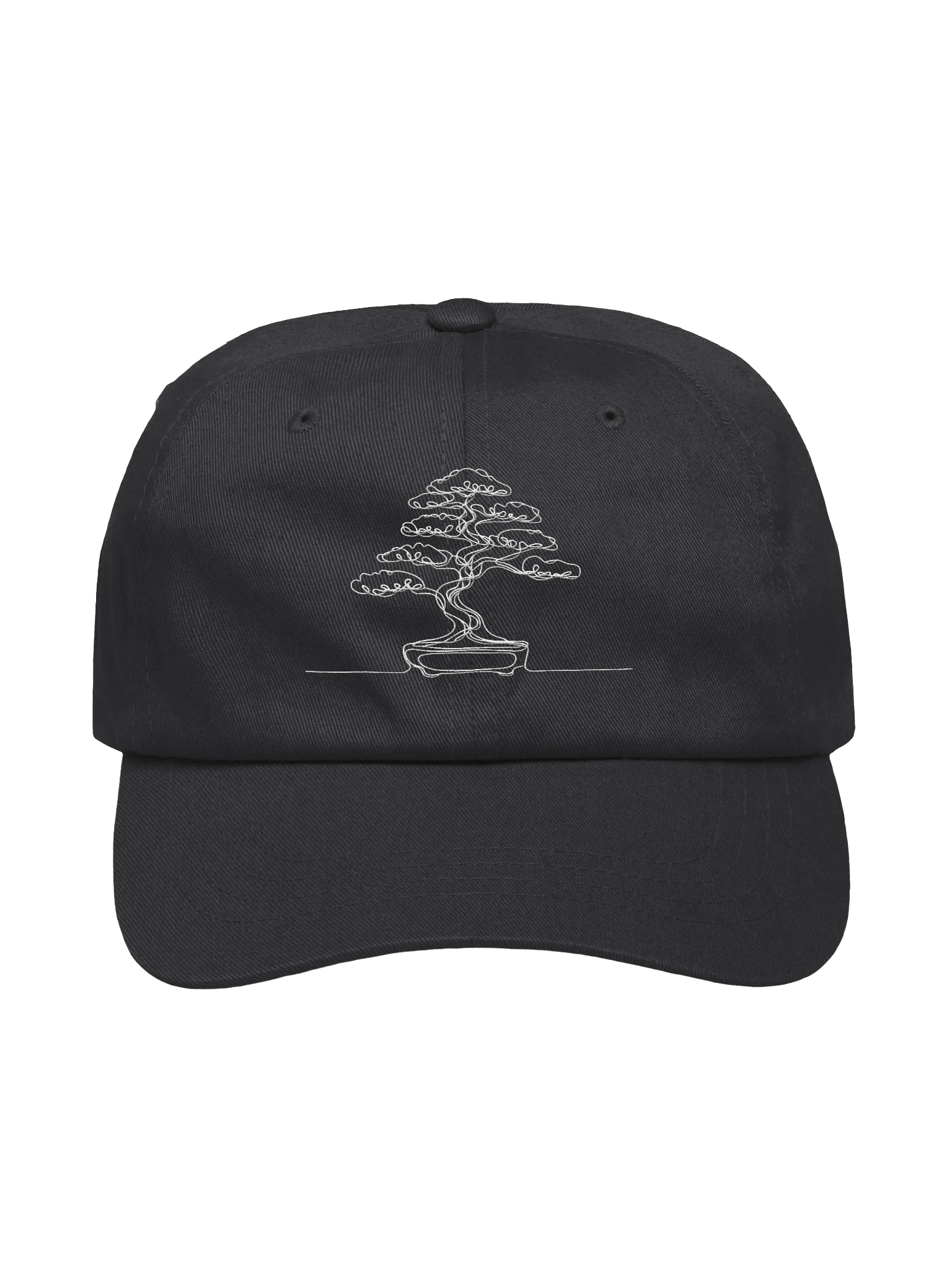 Bonsai Tree Line Art Design Classic Dad Hat product image (5)