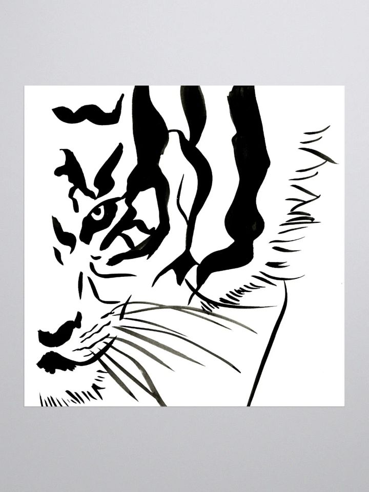 Face Of The Tiger Sticker product image (3)