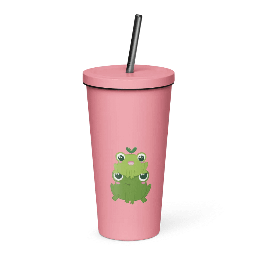Froggy sprout Tumbler with Straw product image (15)