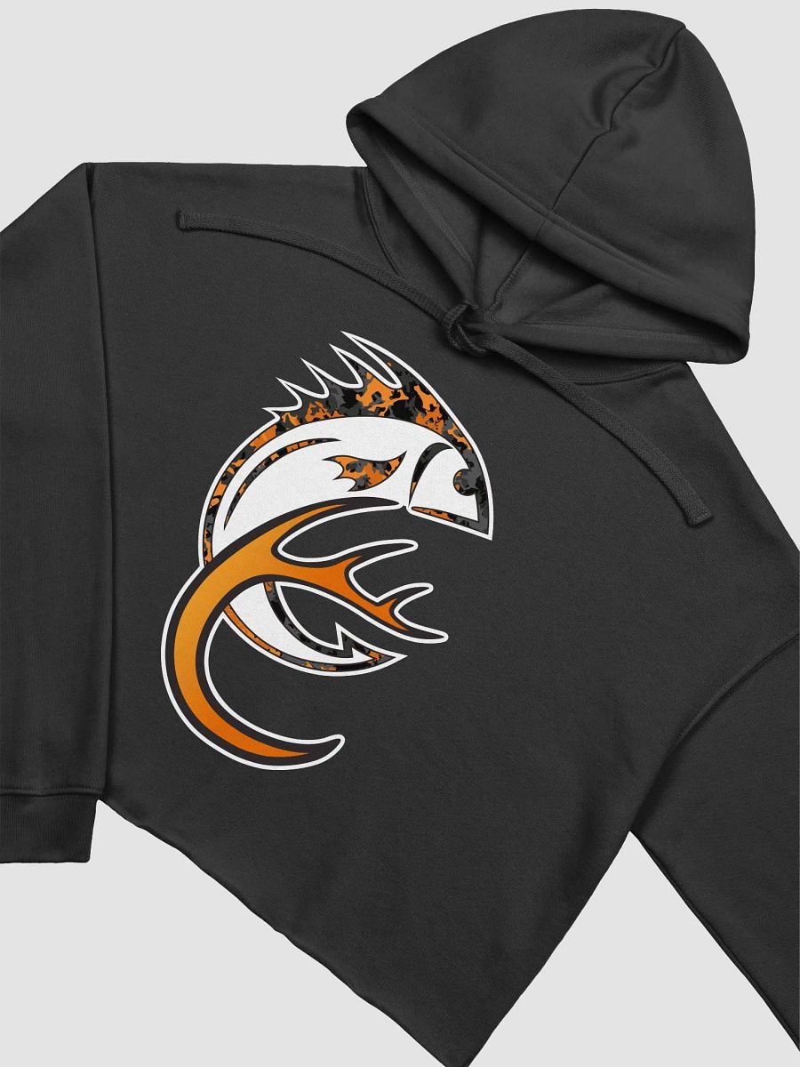 Cast And Camo Fleece Crop Hoodie product image (3)