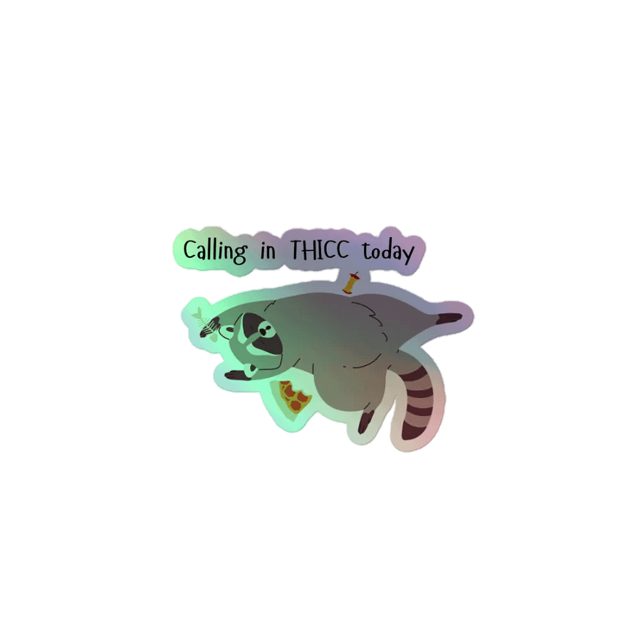 Thicc Sticker product image (1)