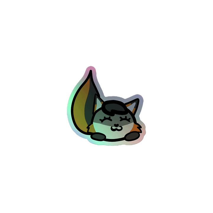 Foxbot sticker - happy (Holographic) product image (1)