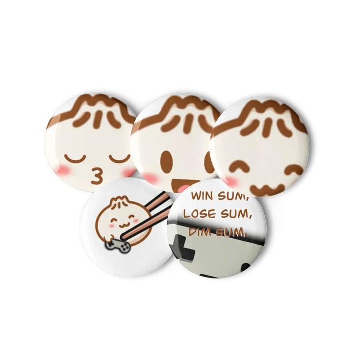 Win, Lose, Dim Sum | Pins product image (3)