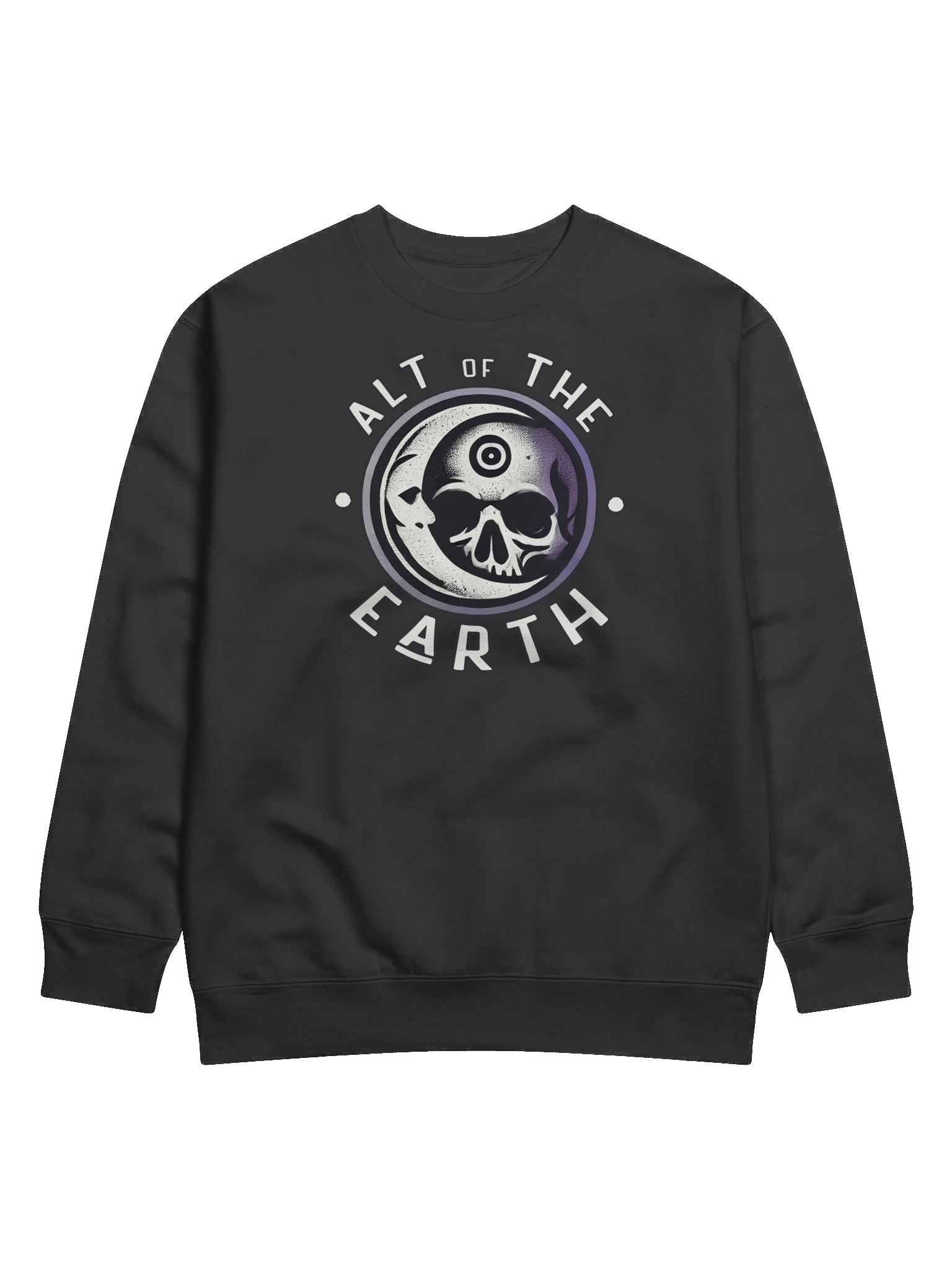 Alt of the Earth Skull & Moon Pull-over Sweater product image (2)