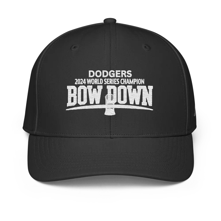 "Bow Down" LA Dodgers 2024 World Series Champion Embroidered Cap | MLB Home Locker product image (1)