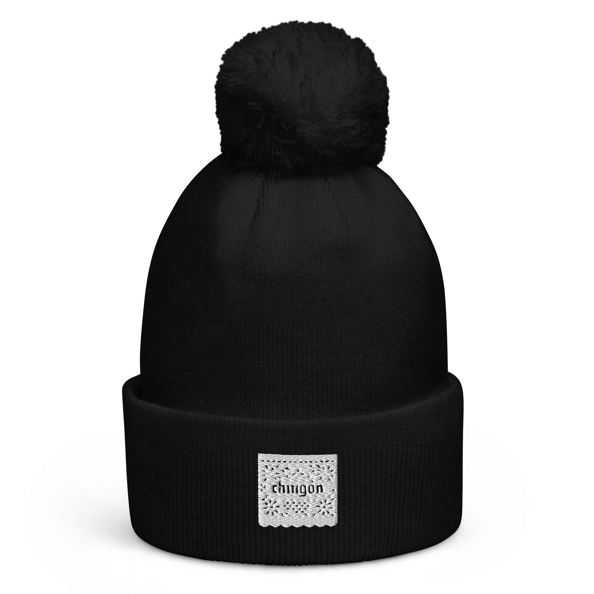 Chingon Vibes Pom-Pom Beanie product image (1)