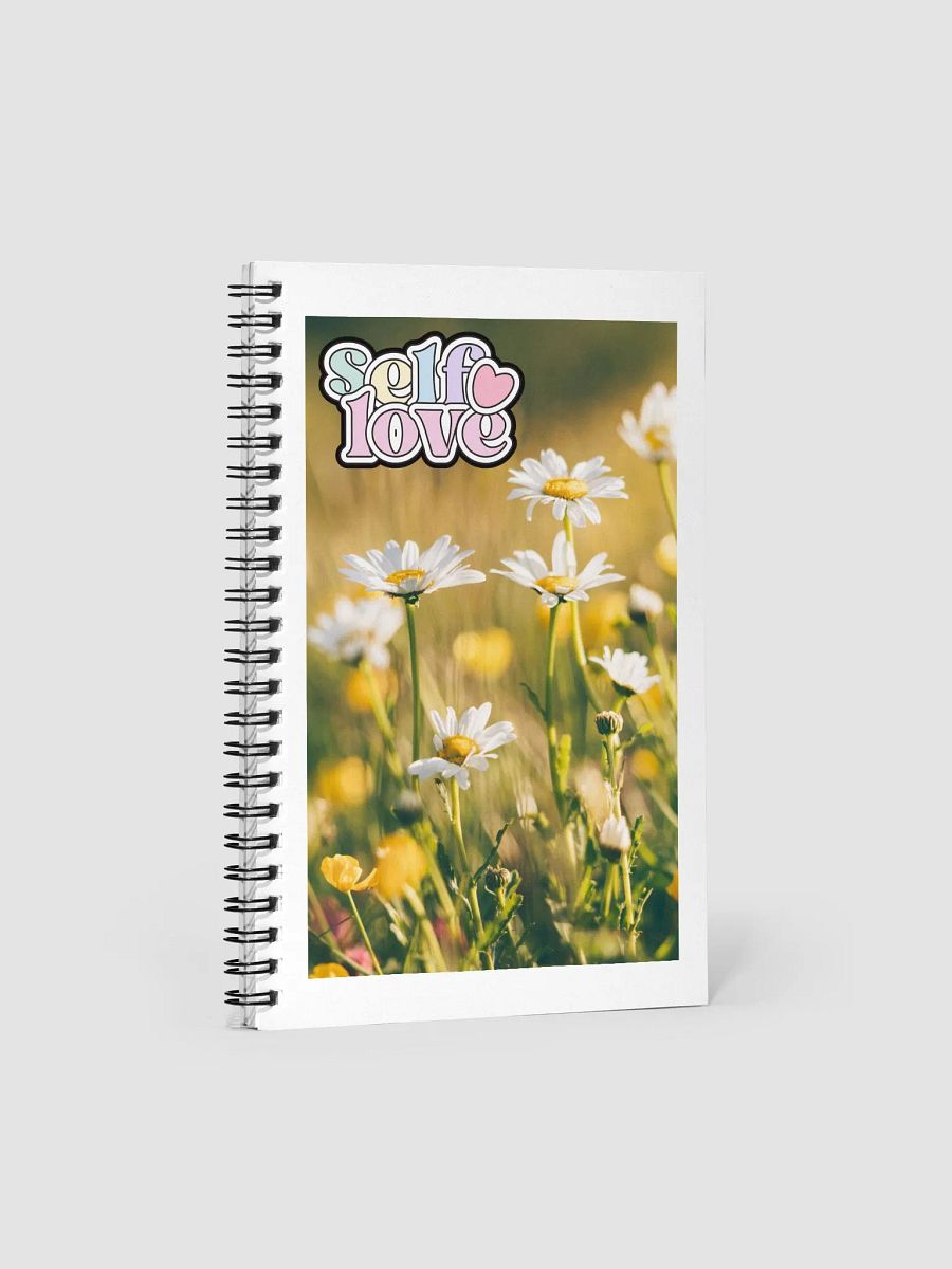Self Love Daisy Dreams Spiral Notebook product image (1)