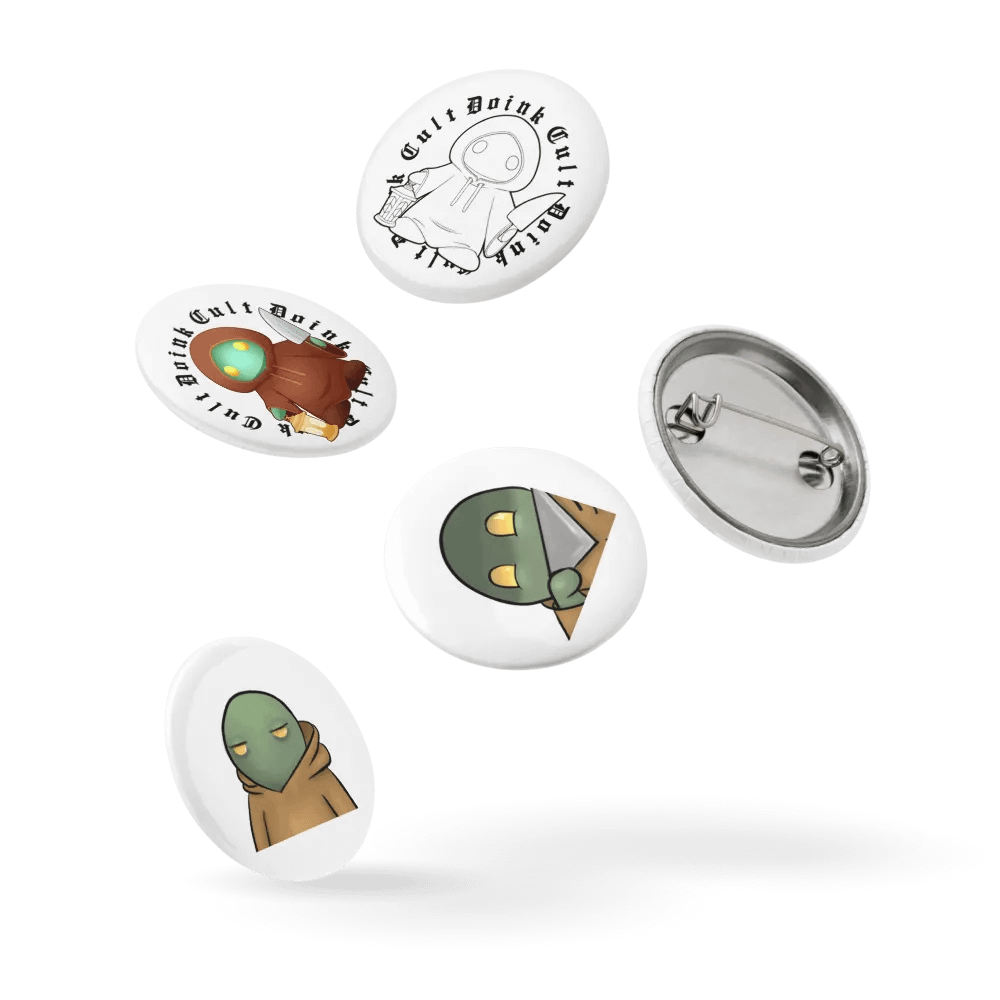 Doink Cult Pinset With Frog Friend product image (14)