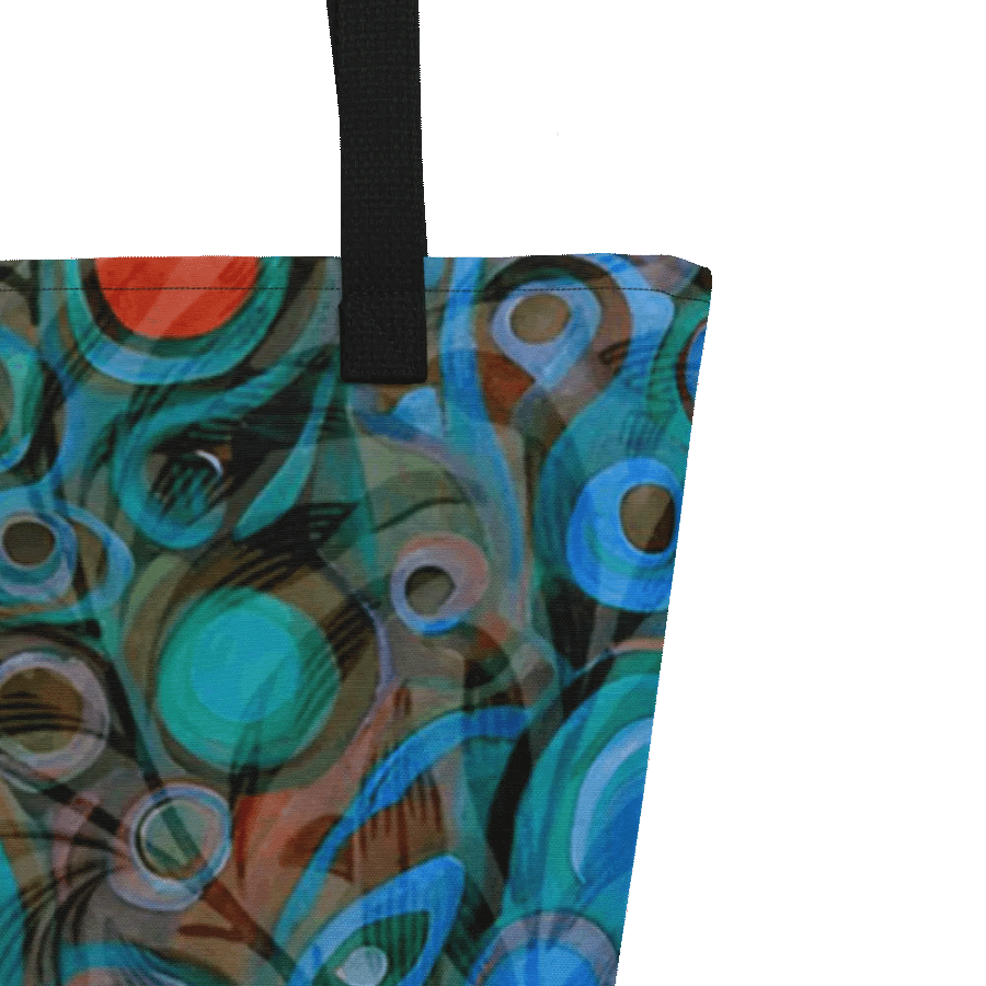 klimt inspired design all over print tote for moms dads friendsmen and ladies product image (9)