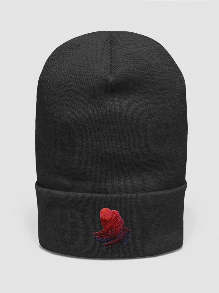 Red Voxel Field Beanie product image (1)